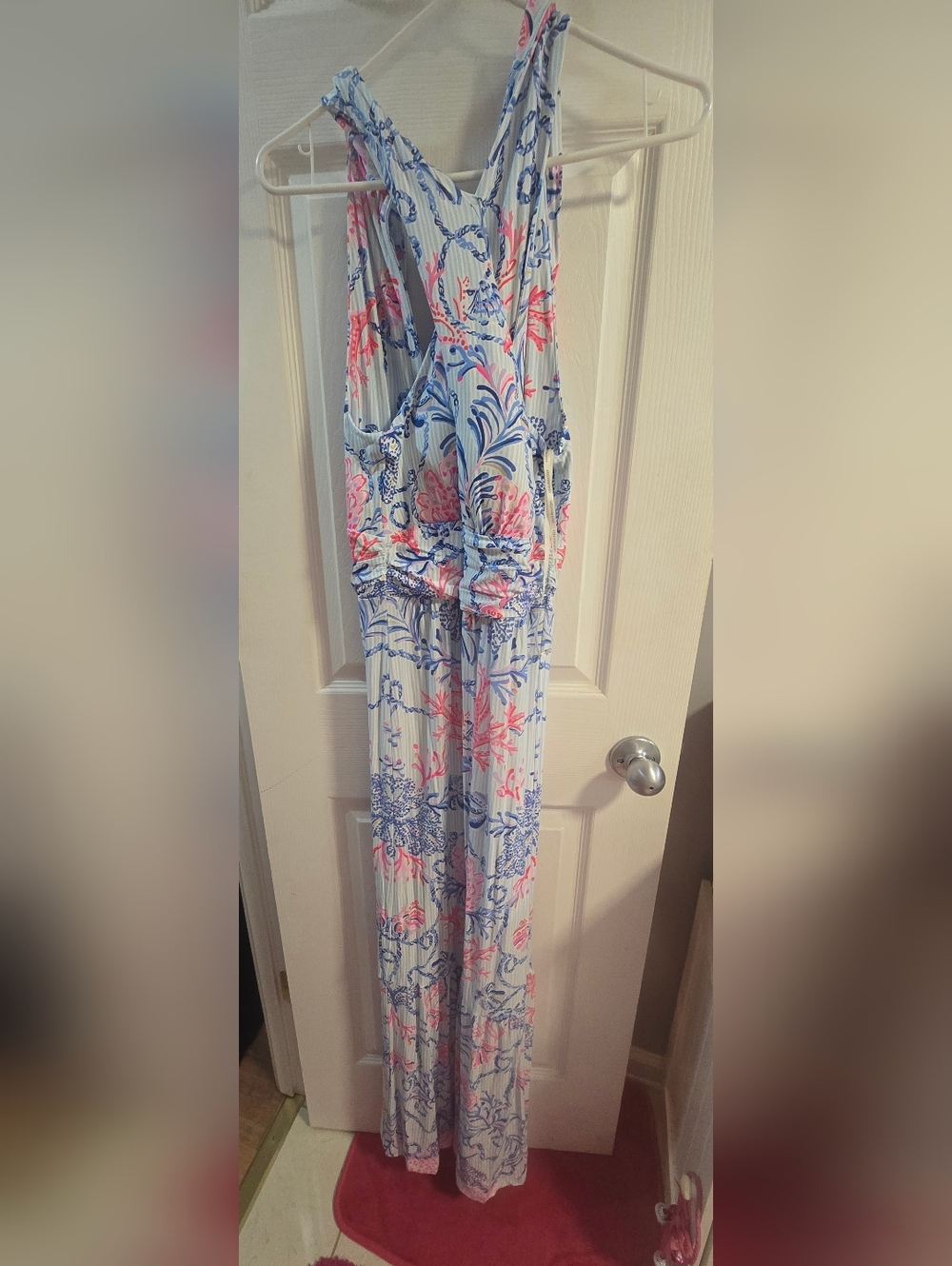 Lilly Pulitzer Montecito halter maxi dress